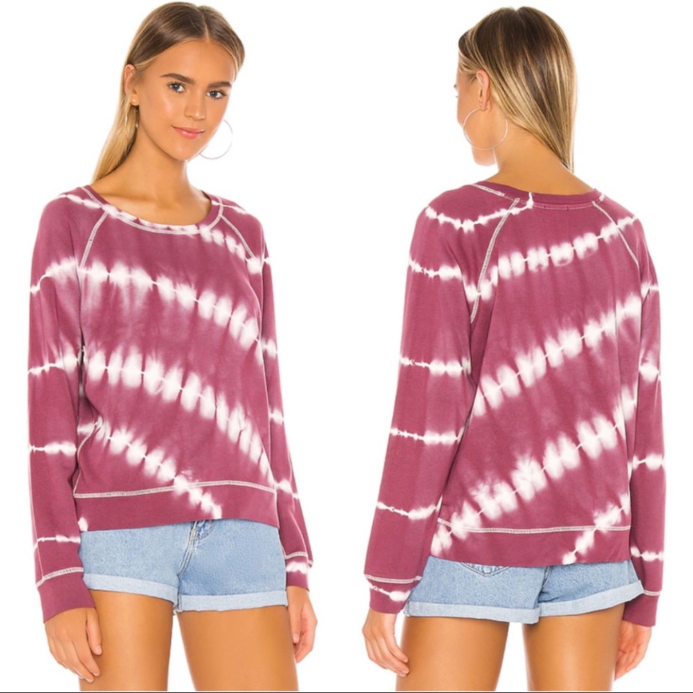 Rails Theo Soft Sweatshirt In Cranberry M - image 1